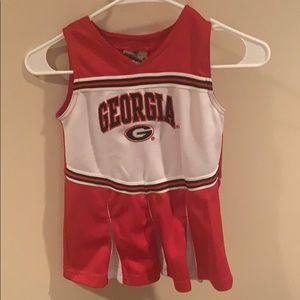 University of Georgia cheerleading outfit